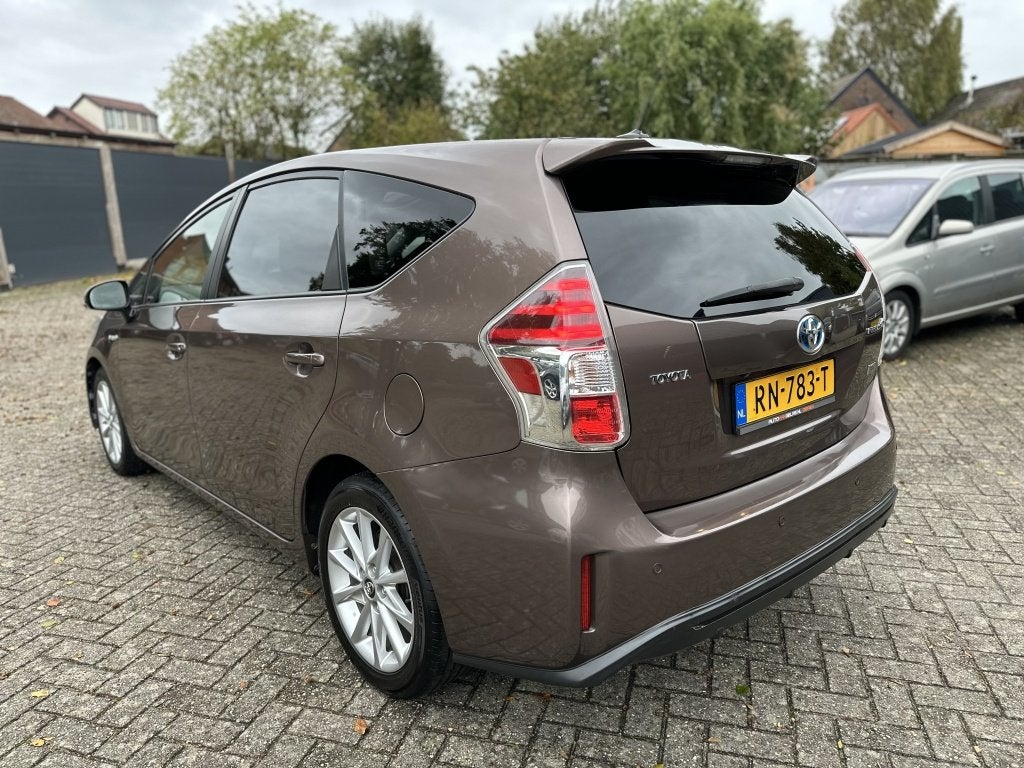 Toyota Prius + 1.8 SkyView Ed. Hybrid 7 PERS*HUD*PANO*PDC*Ca, Auto's, Automaat, Gebruikt, 4 cilinders, Bruin
