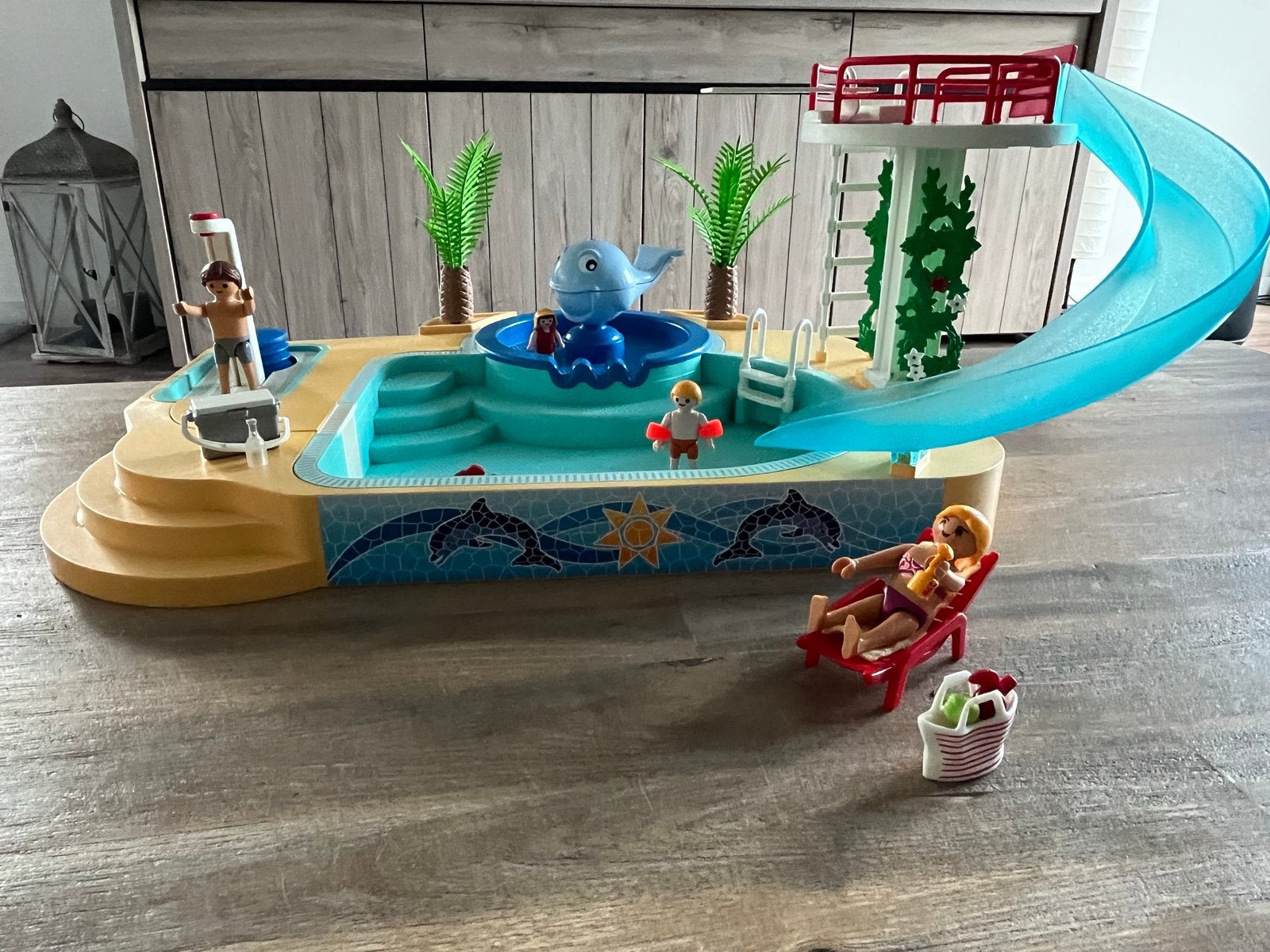 Playmobil Zwembad met Glijbaan (5433) - Compleet, Ophalen, Complete set, Overige typen, Summer fun