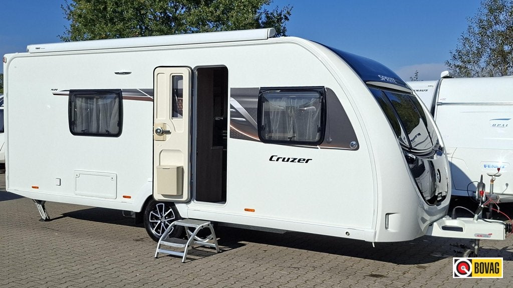 Sprite Cruzer 492 SR Voort.Mover,Thule,Fietsdr, Caravans en Kamperen, Standaardzit, Bedrijf, 4 tot 5 meter, Sprite