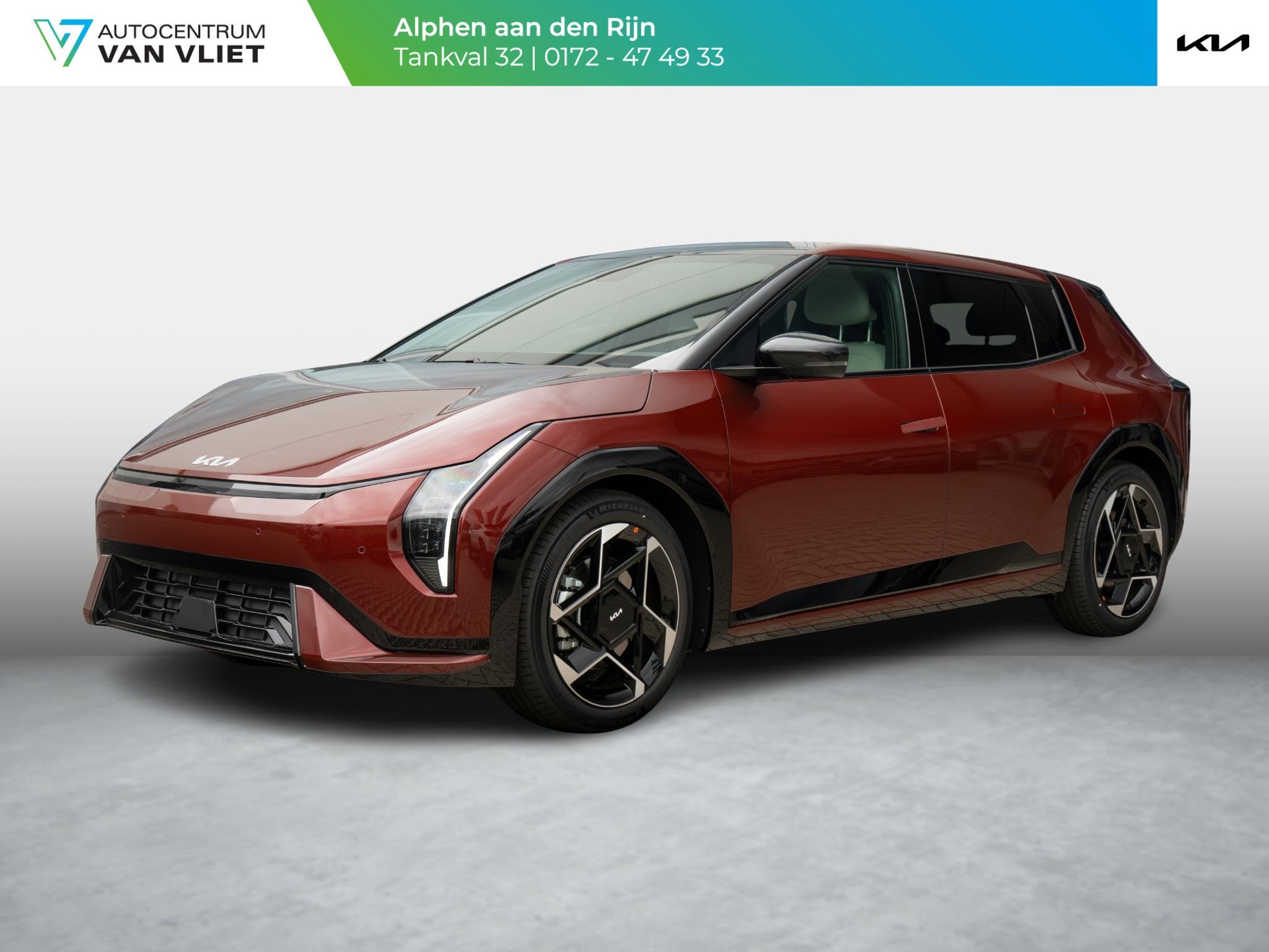 Kia EV4 GT-Line 81.4 kWh | Direct Leverbaar! | Navi. | Clima, 33 min, Origineel Nederlands, 204 pk, 1000 kg