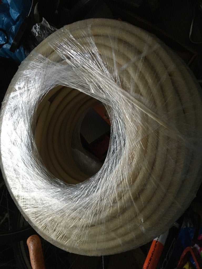Flexbuis PVC crème 19 mm Flexivolt Low Friction - 100 mete, Ophalen, Nieuw, Kabel of Snoer