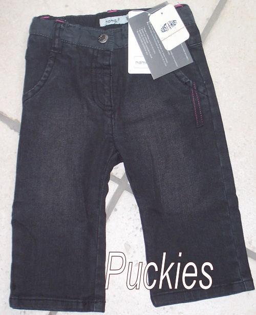 Maat 98 Zwarte Name It spijkerbroek NIEUW (7462), Kinderen en Baby's, Kinderkleding | Maat 98, Broek, Meisje, Nieuw, Ophalen of Verzenden