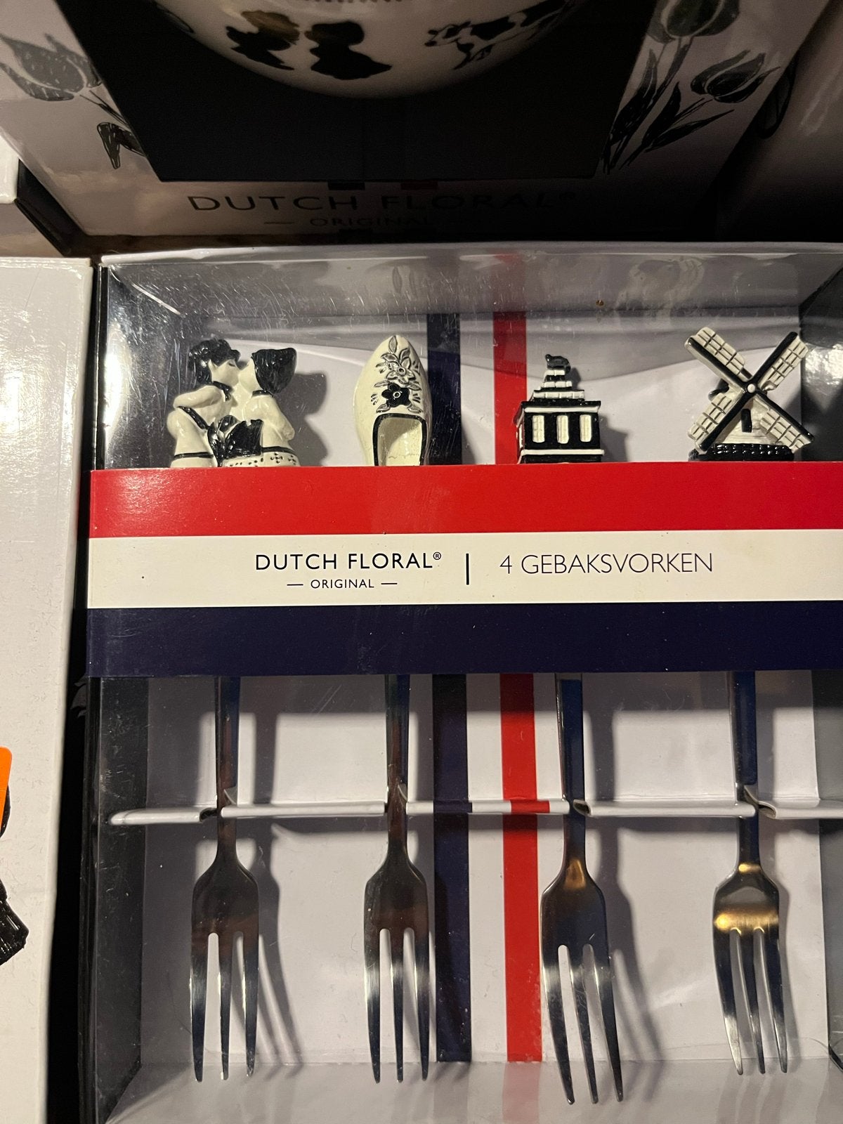 Dutch Floral Servies: Gebaksborden, Kommen, Gebaksvorken, Ophalen, Overige merken, Keramiek, Nieuw