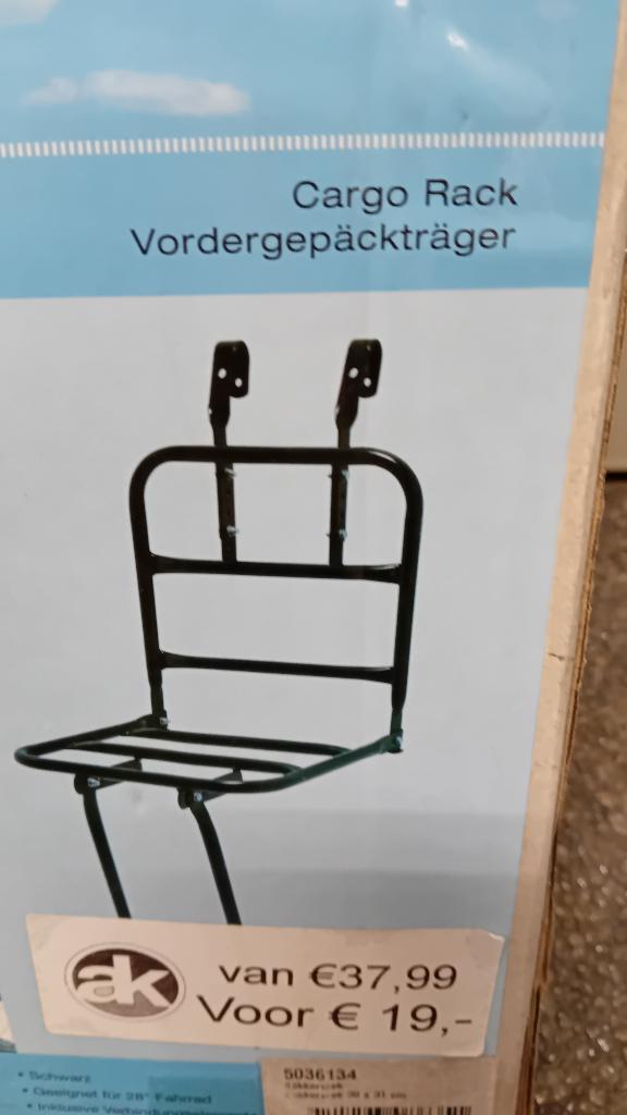 Transportrek voor fiets, Ophalen, Nieuw