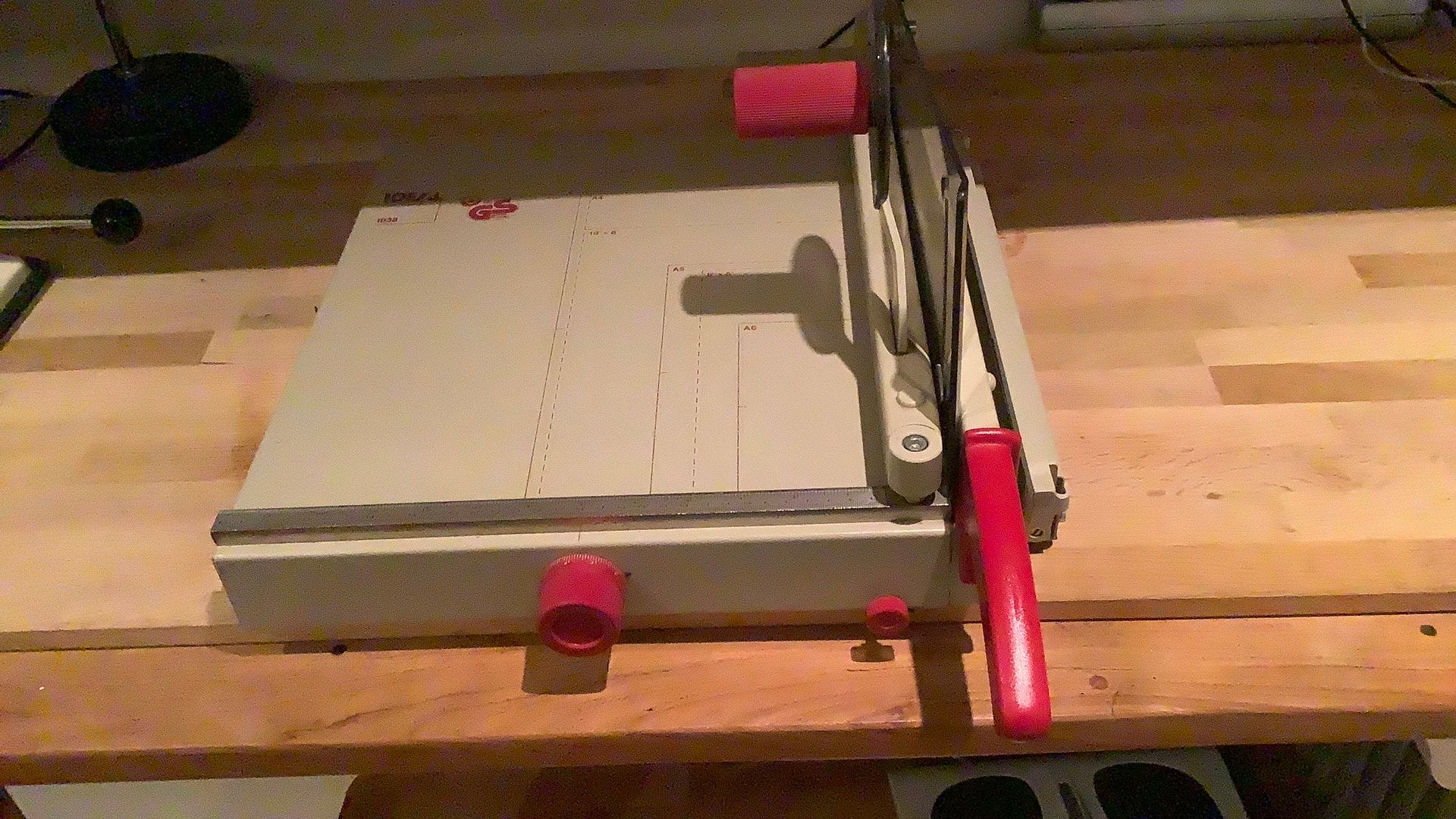 Goede Papier foto snijmachine, Antiek en Kunst, Ophalen