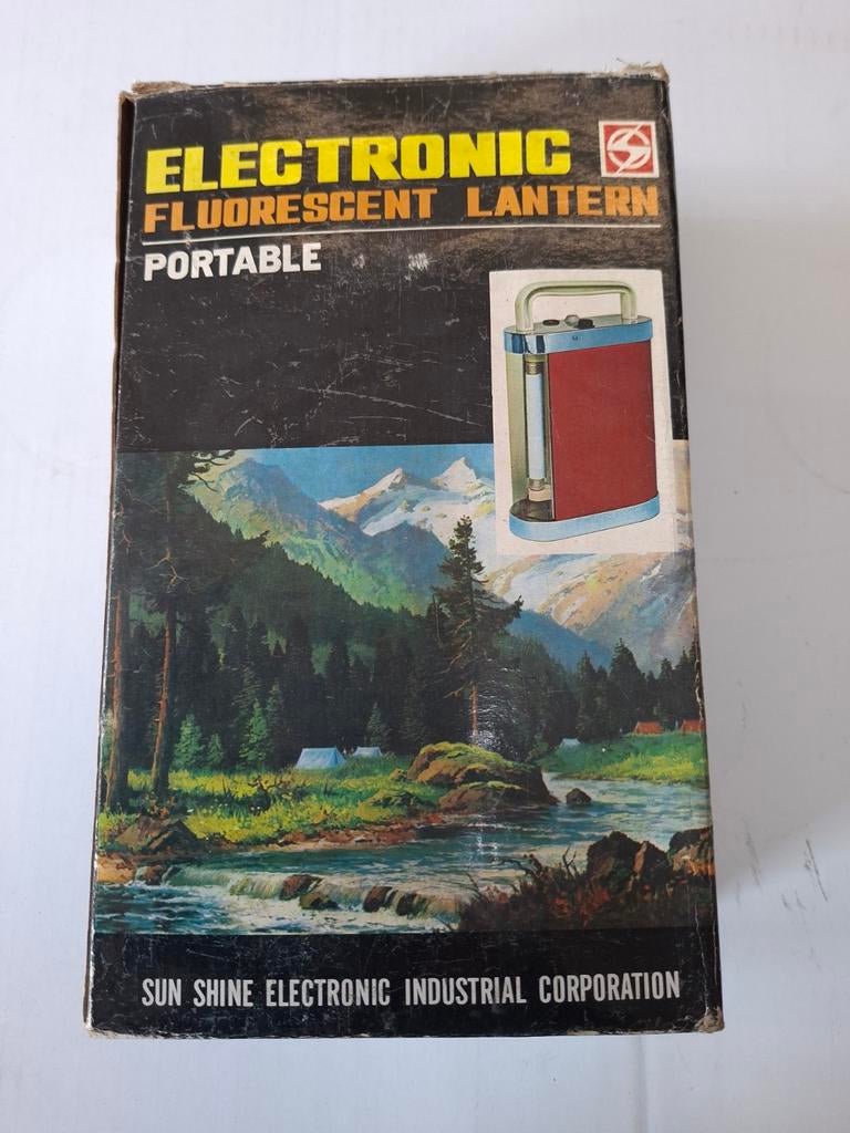 Camping lamp vintage, Caravans en Kamperen, Ophalen of Verzenden