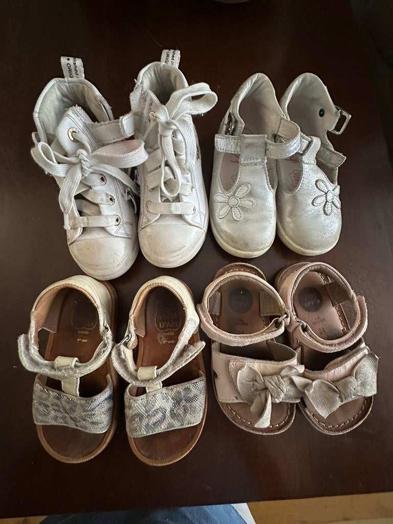 Meisjes sneakers, schoetjes, sandale, Kinderen en Baby's, Ophalen of Verzenden, Zo goed als nieuw, Meisje, Schoentjes