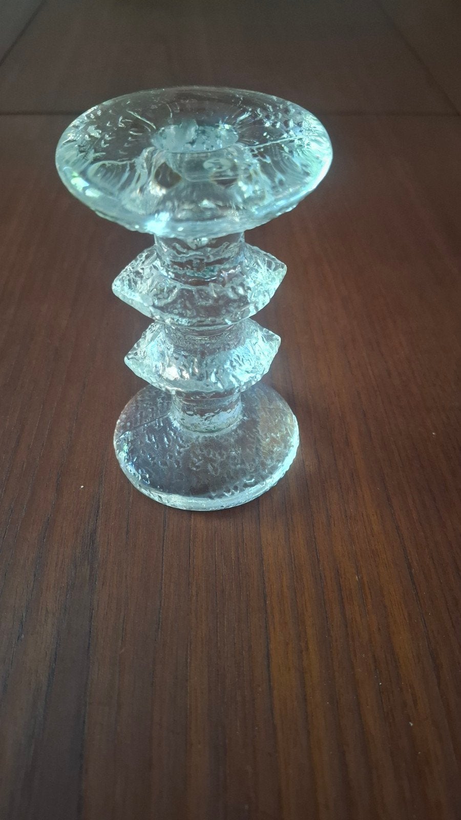Iittala Festivo glazen kandelaar - 12,5 cm, Ophalen of Verzenden, Glas