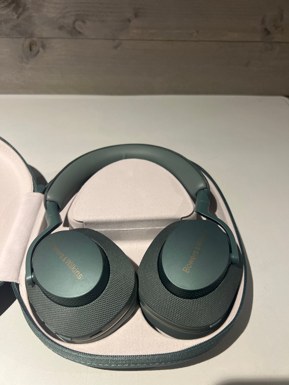 Bowers & Wilkins PX7 S2 Over-ear Koptelefoon - Groen, Audio, Tv en Foto, N, N, Ophalen of Verzenden, Zo goed als nieuw