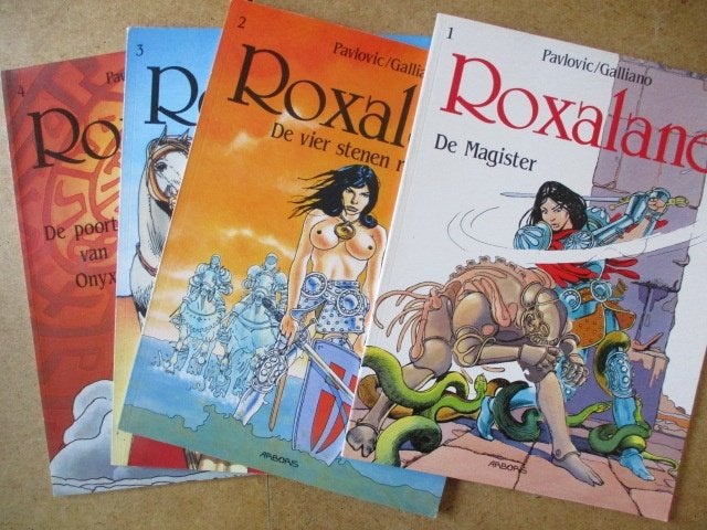 adv8848 roxalane, Eén stripboek, Ophalen, Gelezen