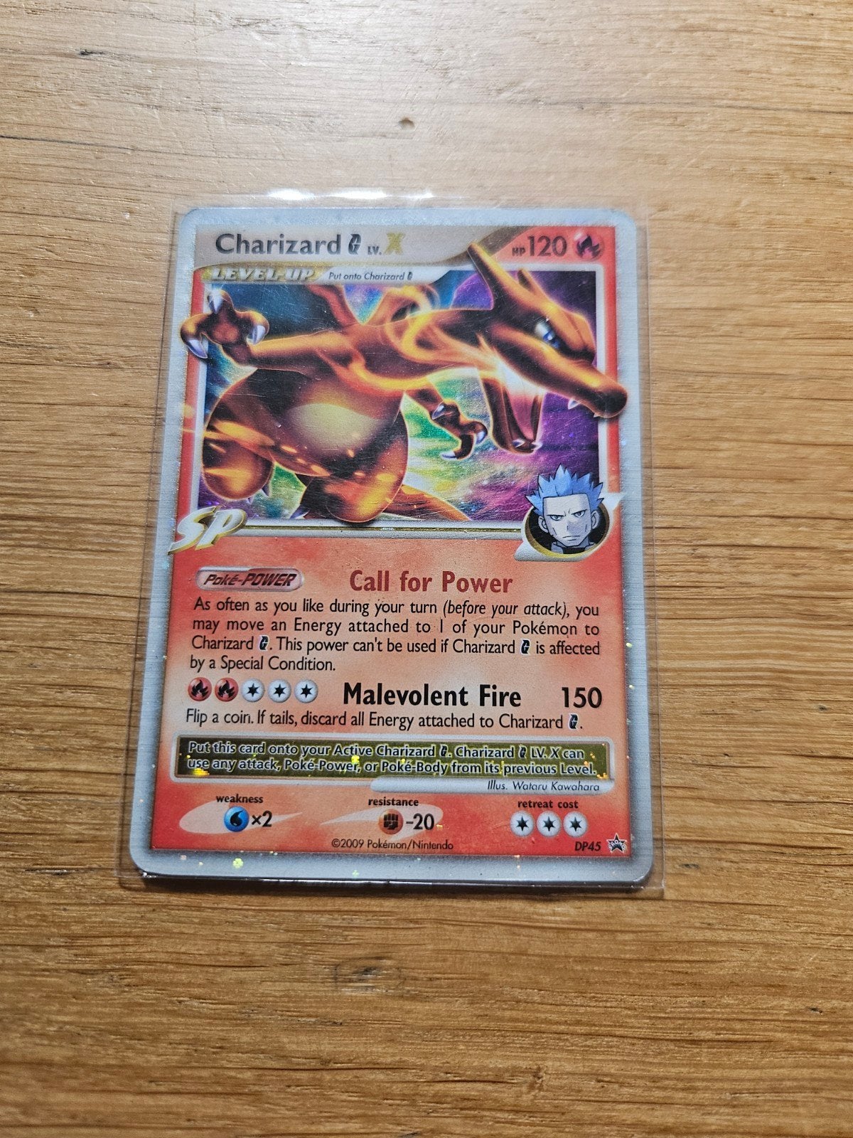 Charizard G LV.X Promo Pokémon Kaart - Goede Kwaliteit, Ophalen of Verzenden, Zo goed als nieuw, Losse kaart, Foil