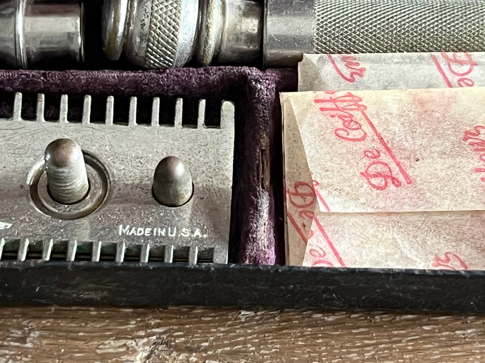 Antiek Gilette reis scheersetje, Antiek en Kunst, Ophalen of Verzenden