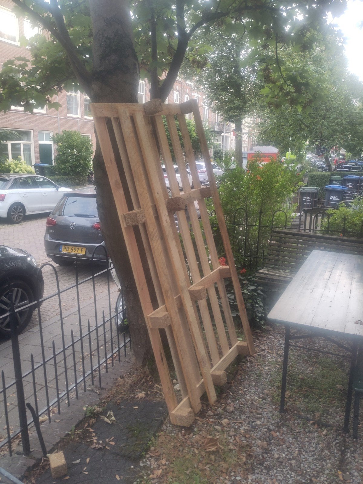 Houten Pallet - gratis op te halen, Ophalen, Zo goed als nieuw, 200 tot 250 cm, 50 mm of meer