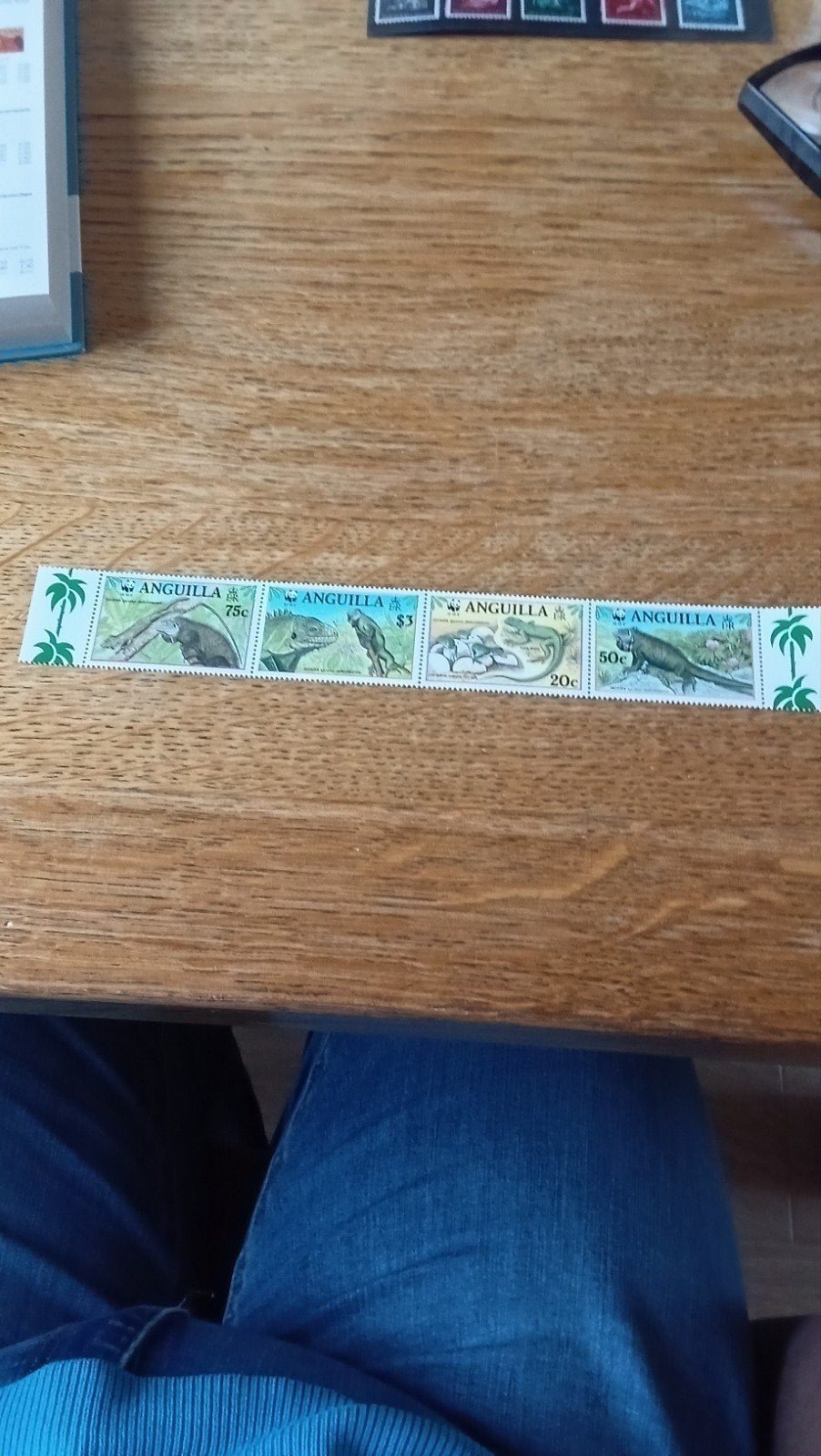 Anguilla Wereld Natuur Fonds Postzegels, Ophalen of Verzenden, Postfris, Dier of Natuur