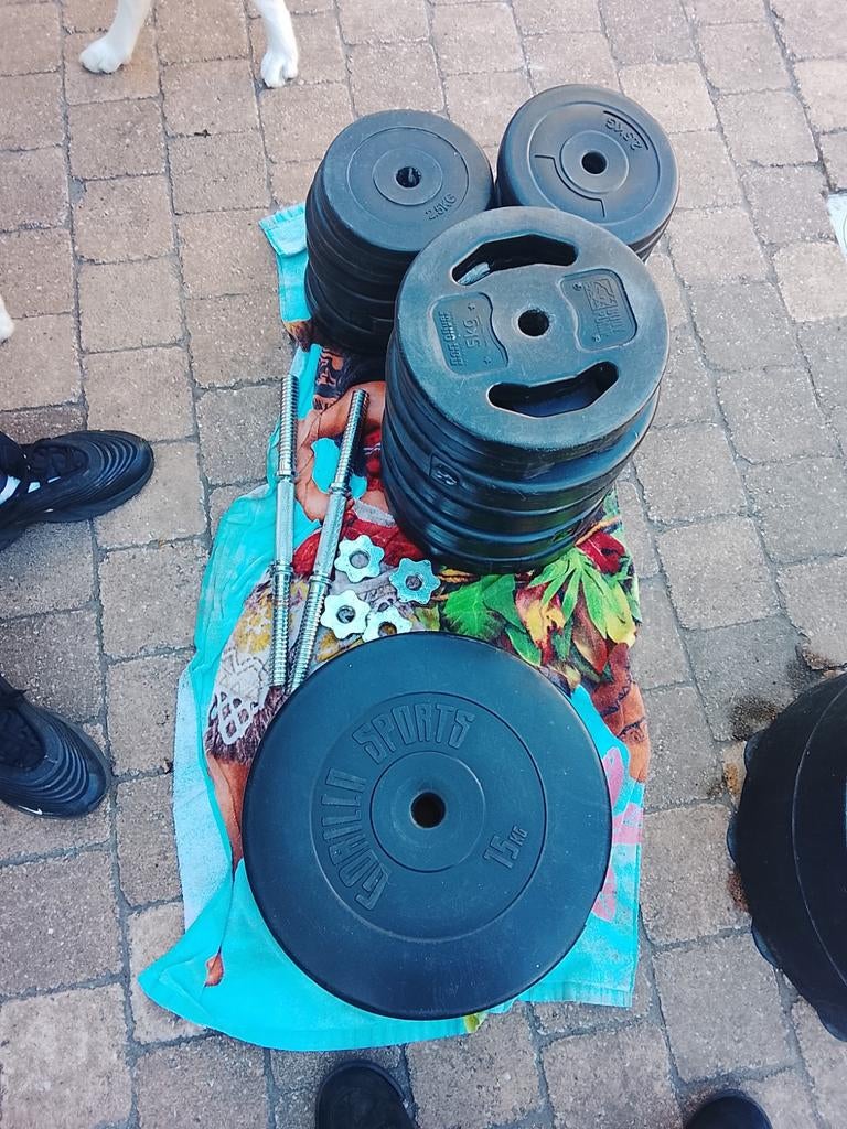 Kettler Sport Krachtstation met Gewichten en Stepper, Ophalen of Verzenden, Gebruikt, Krachtstation