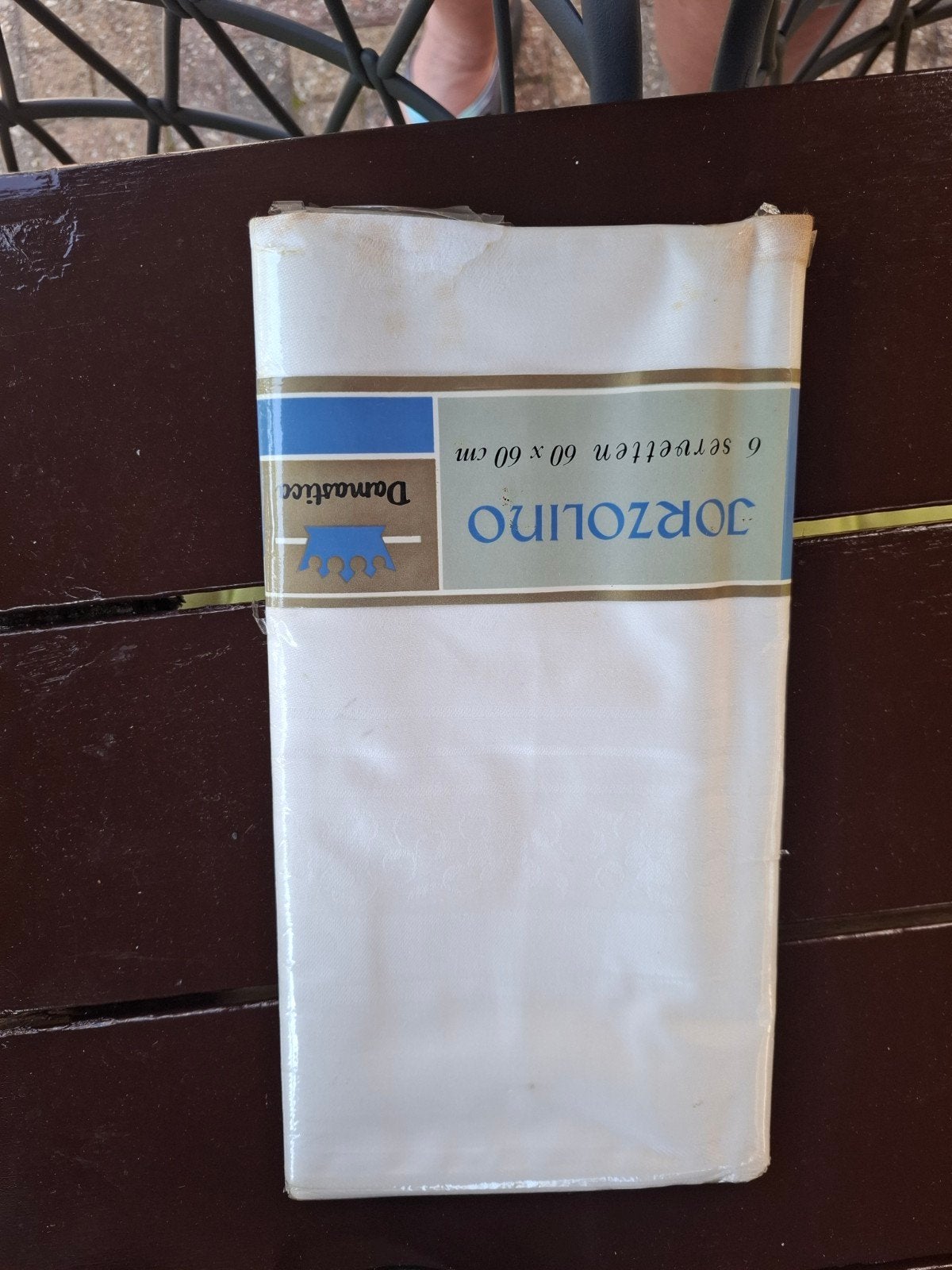 Jorzolino Damastica Servetten 60x60 cm - Nieuw in verpakking, Overige merken, Damast, Nieuw, Ophalen of Verzenden