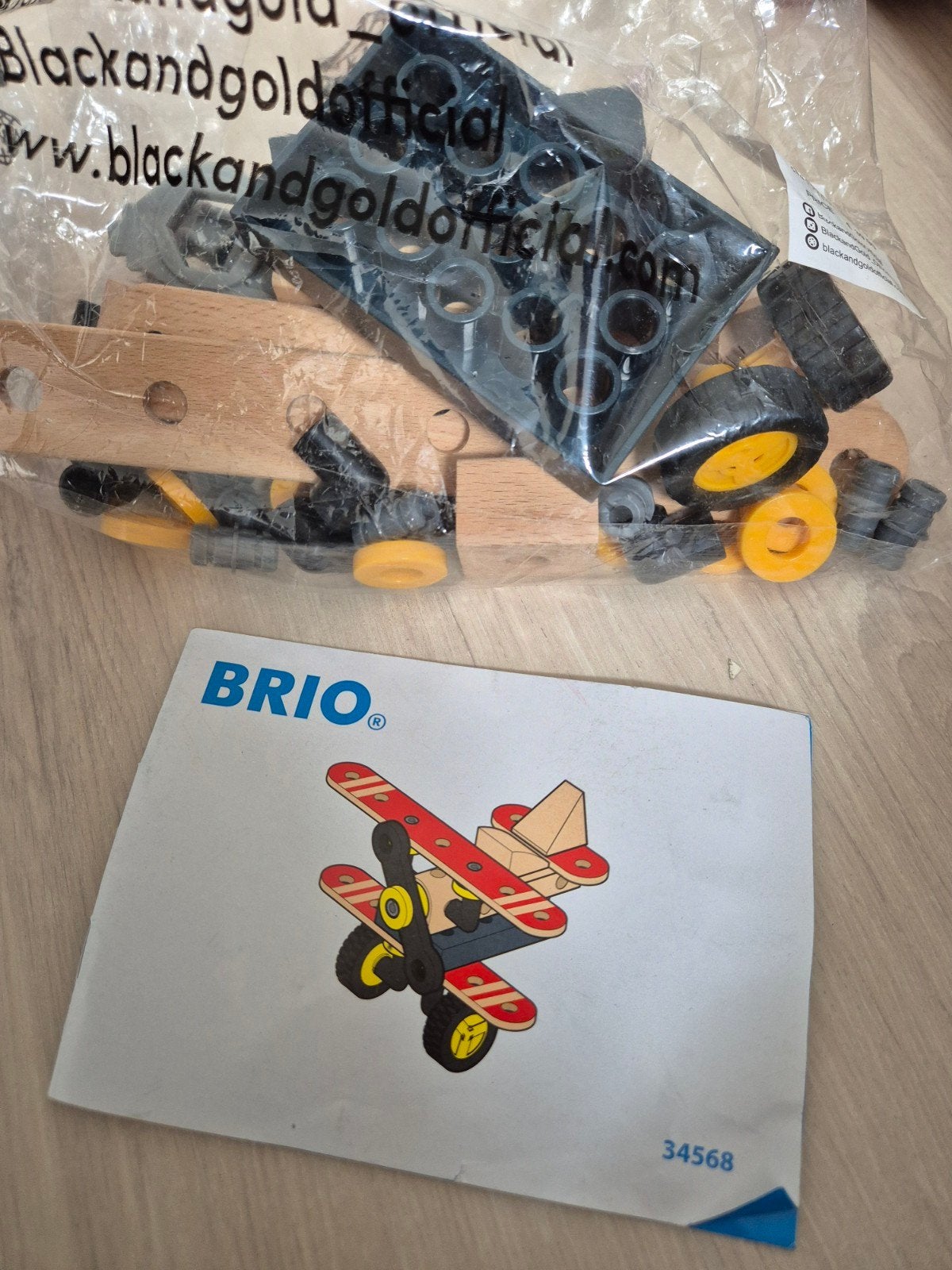 Brio Builder Vliegtuig Bouwpakket - Compleet met handleiding, Ophalen of Verzenden, Zo goed als nieuw, Overige typen