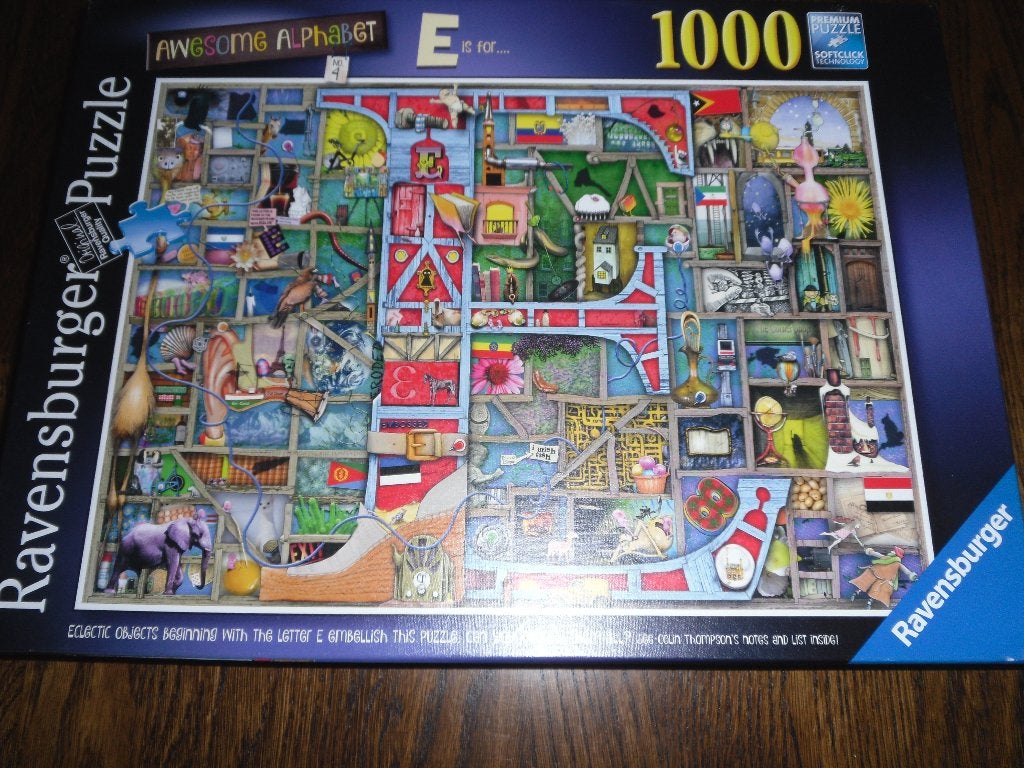 Legpuzzel Ravensburger 1000 stukjes 6 stuks, Ophalen, 500 t/m 1500 stukjes, Zo goed als nieuw, Legpuzzel