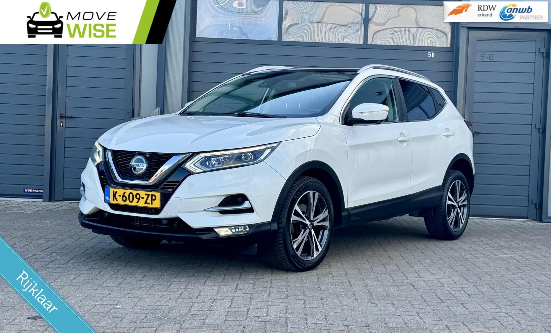 Nissan Qashqai 1.2 - 116pk N-Connecta | AUTOMAAT | Nieuwe Mo, Auto's, Dealer onderhouden, Stof, Gebruikt, 4 cilinders