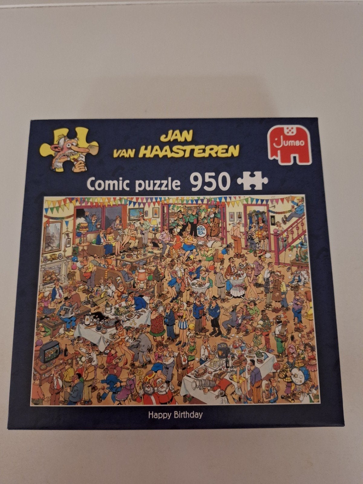 Jan van Haasteren Happy Birthday Comic Puzzel 950 stukjes, Ophalen, 500 t/m 1500 stukjes, Zo goed als nieuw, Legpuzzel