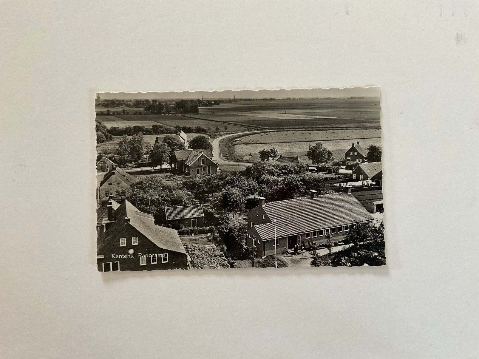 Kantens Panorama ansichtkaart #20, Ophalen of Verzenden, 1940 tot 1960, Gebruikt, Overige onderwerpen