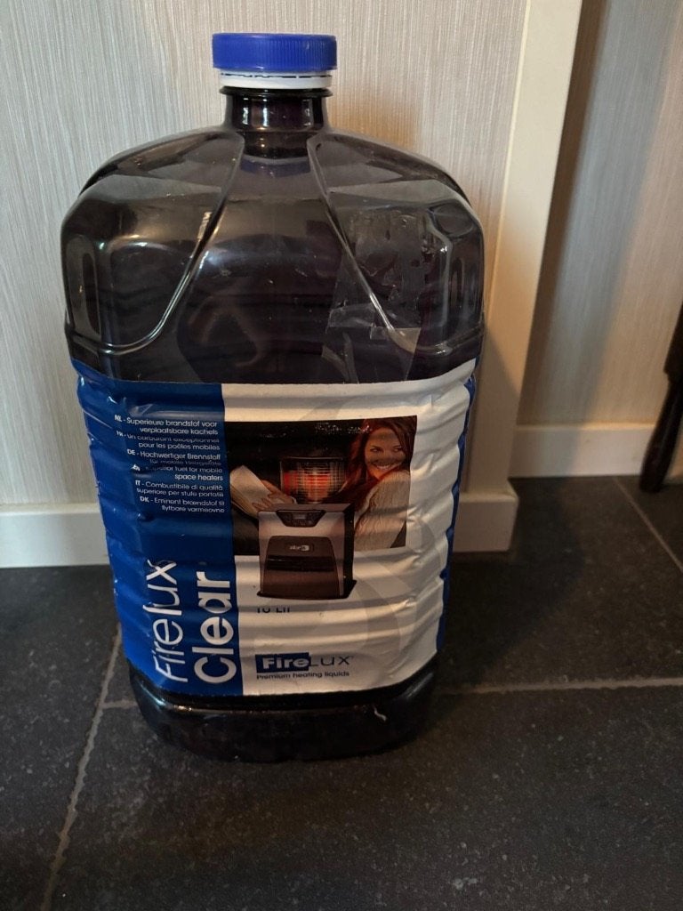 Petroleum Firelux clear. (9 stuks 20 L, zie aanbieding!), Ophalen, Overige brandstoffen, Nieuw, Petroleumkachel
