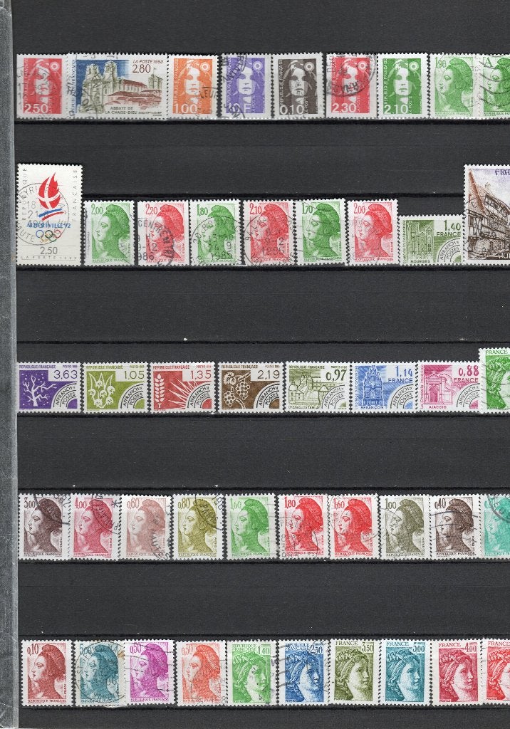 Frankrijk kavel 486, Postzegels en Munten, Postzegels | Europa | Hongarije, Verzenden, Gestempeld