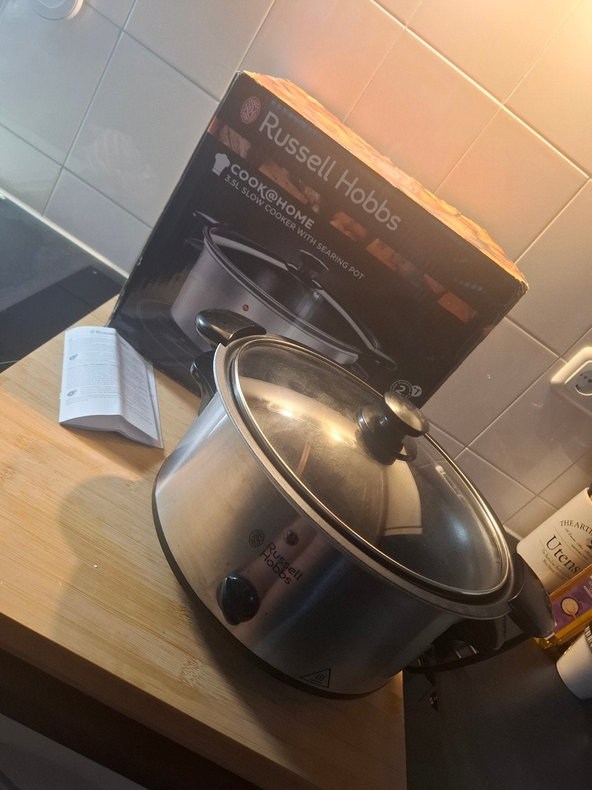 Slowcooker, Huis en Inrichting, Ophalen, Antiaanbaklaag, Overige typen, Zo goed als nieuw