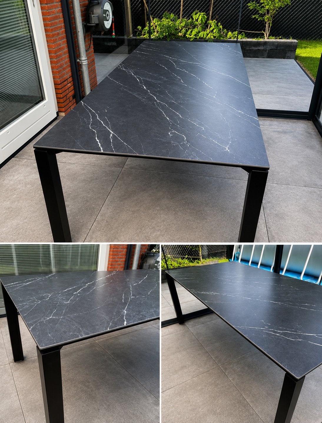 Goossens tafelset: Eettafel Cipressen & Salontafel Eman, Ophalen, 100 tot 150 cm, 200 cm of meer, Zo goed als nieuw