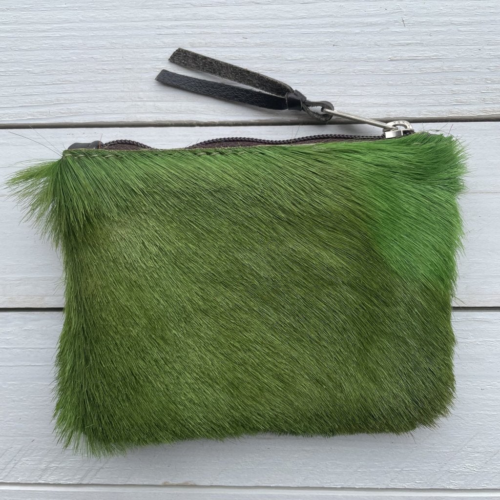 Tas Issy springbok licht groen 12x9cm #I-7 | Lederstore, Nieuw, Avondtasje, Groen, Grotestraat 32, 5836 AG, Sambeek, The Netherlands