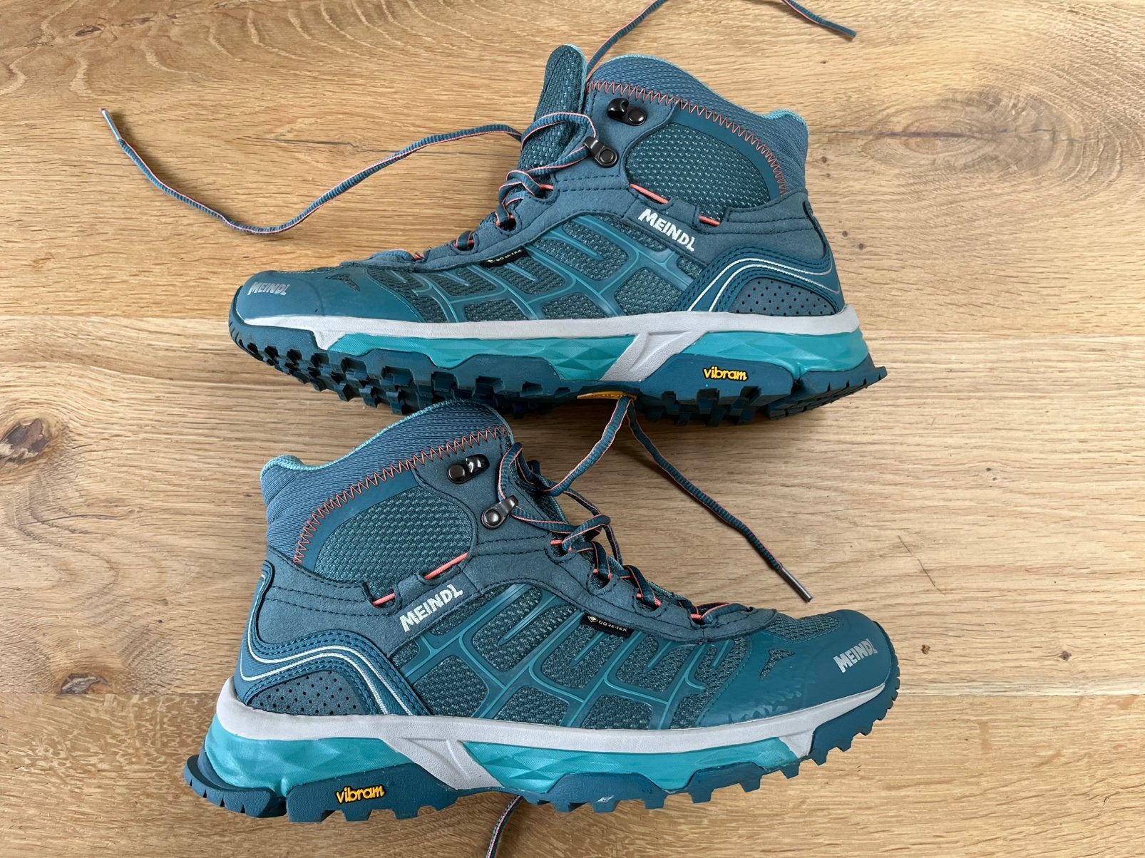 Wandelschoenen maat 40 (6,5)  - Final Lady Mid GTX - Meindl, Nieuw, Groen, Wandelschoenen, Ophalen of Verzenden