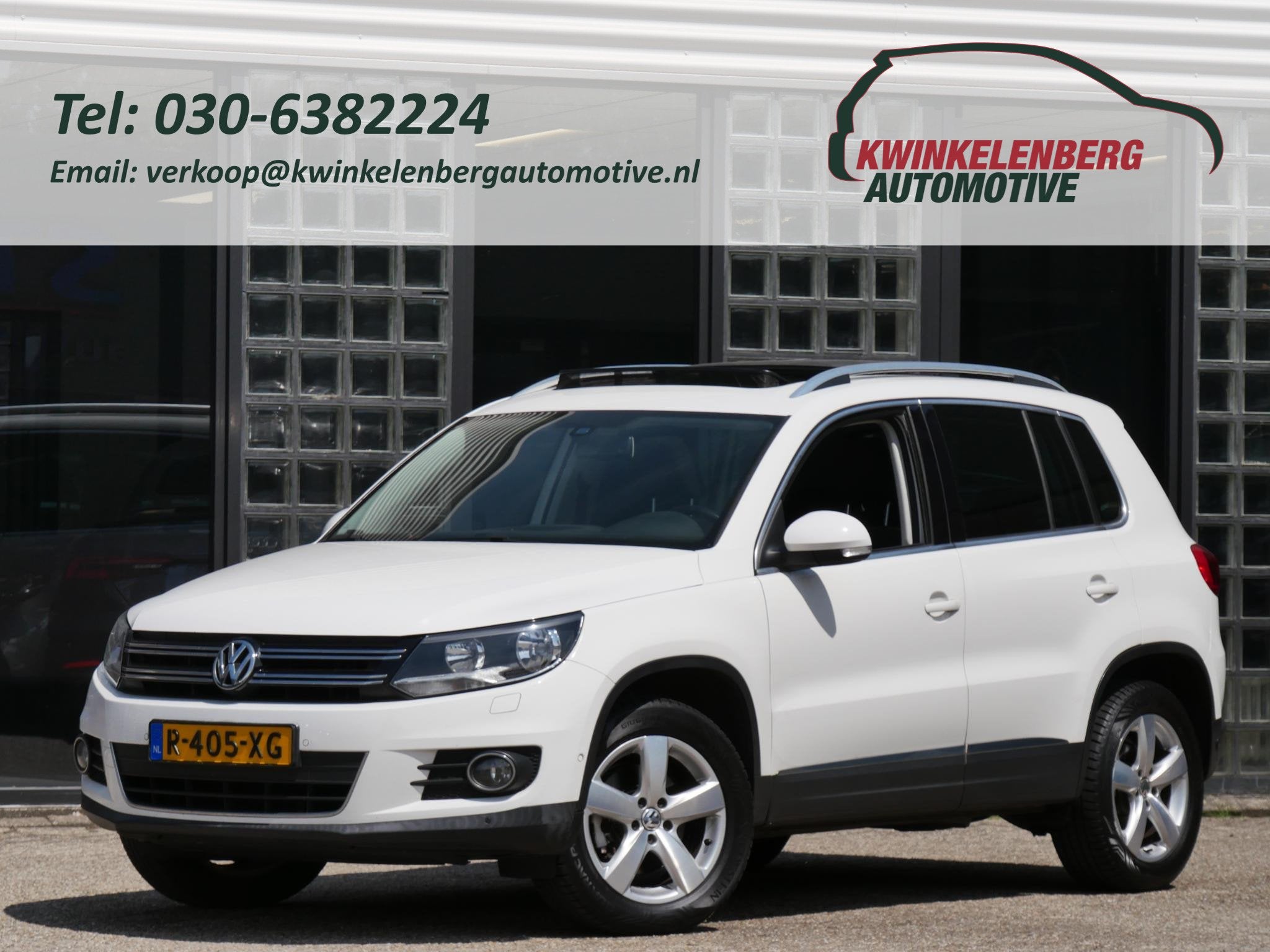 Volkswagen Tiguan 1.4TSi SPORT&STYLE/ PANORAMADAK/ NAVI/ ALL, Auto's, Volkswagen, Voorwielaandrijving, Euro 5, 15 km/l, Gebruikt