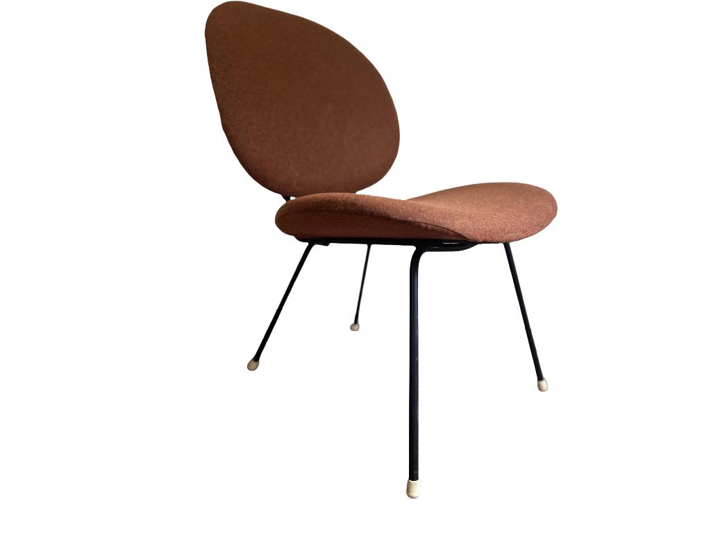 Design fauteuil Gispen Kembo 301, stoel, jaren 50, Gebruikt, 75 tot 100 cm, Ophalen of Verzenden, Stof