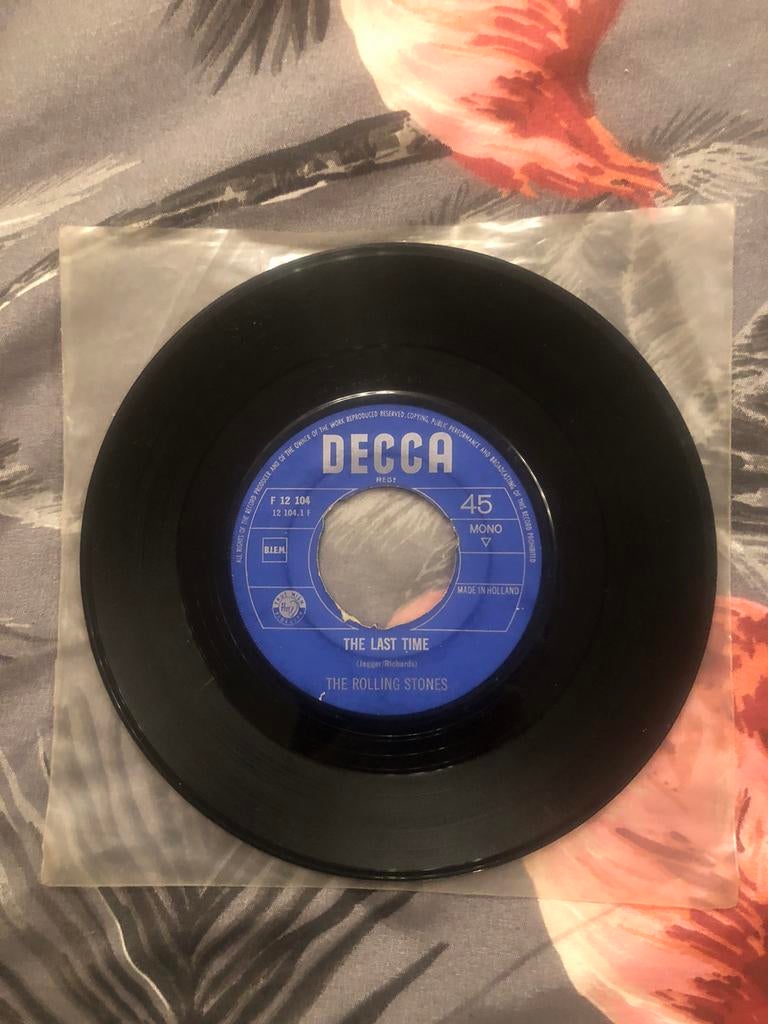Single The Rolling Stones The Last Time, Ophalen, Gebruikt, 7 inch, Single