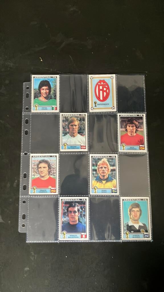 Panini Argentina ‘78, Ophalen of Verzenden, Zo goed als nieuw, Buitenlandse clubs, Poster, Plaatje of Sticker