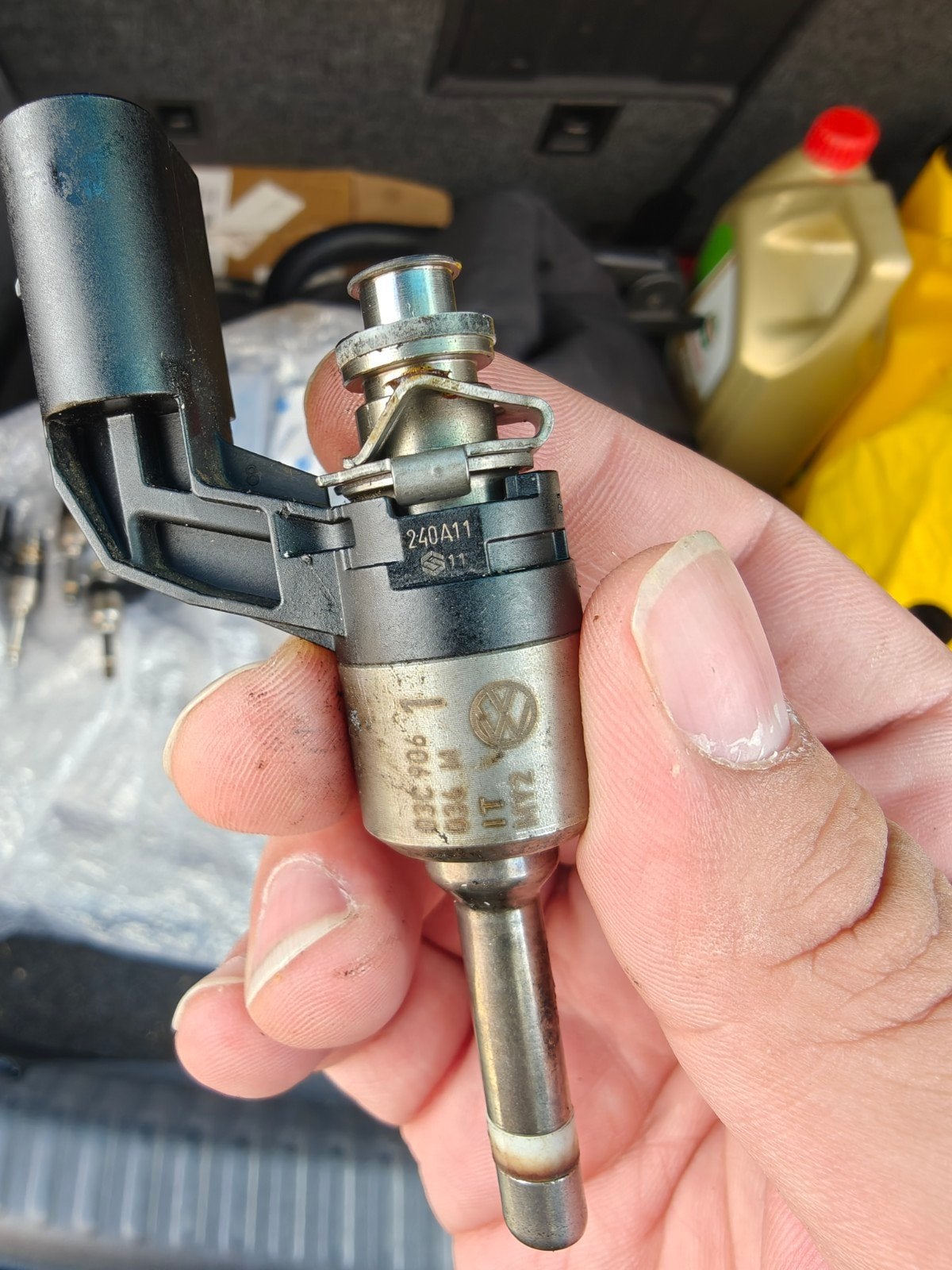 4x Volkswagen injectoren onderdeelnr: 03C906036M, Ophalen of Verzenden, Volkswagen