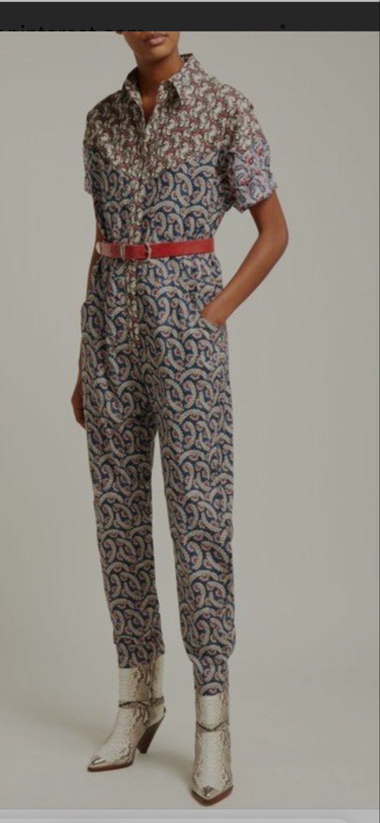 Isabel Marant Etoile jumpsuit maat 36 (Franse 38), Ophalen of Verzenden, Zo goed als nieuw, Maat 36 (S), Overige kleuren