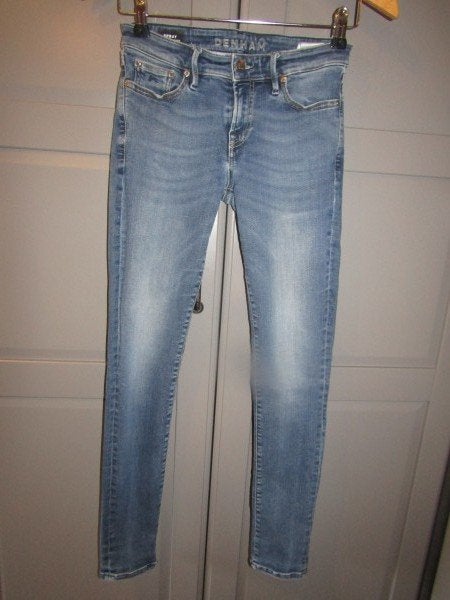 G815 DenHam jeans mt W26 L30 model Spray super tight fit, Denham, W27 (confectie 34) of kleiner, Gedragen, Verzenden