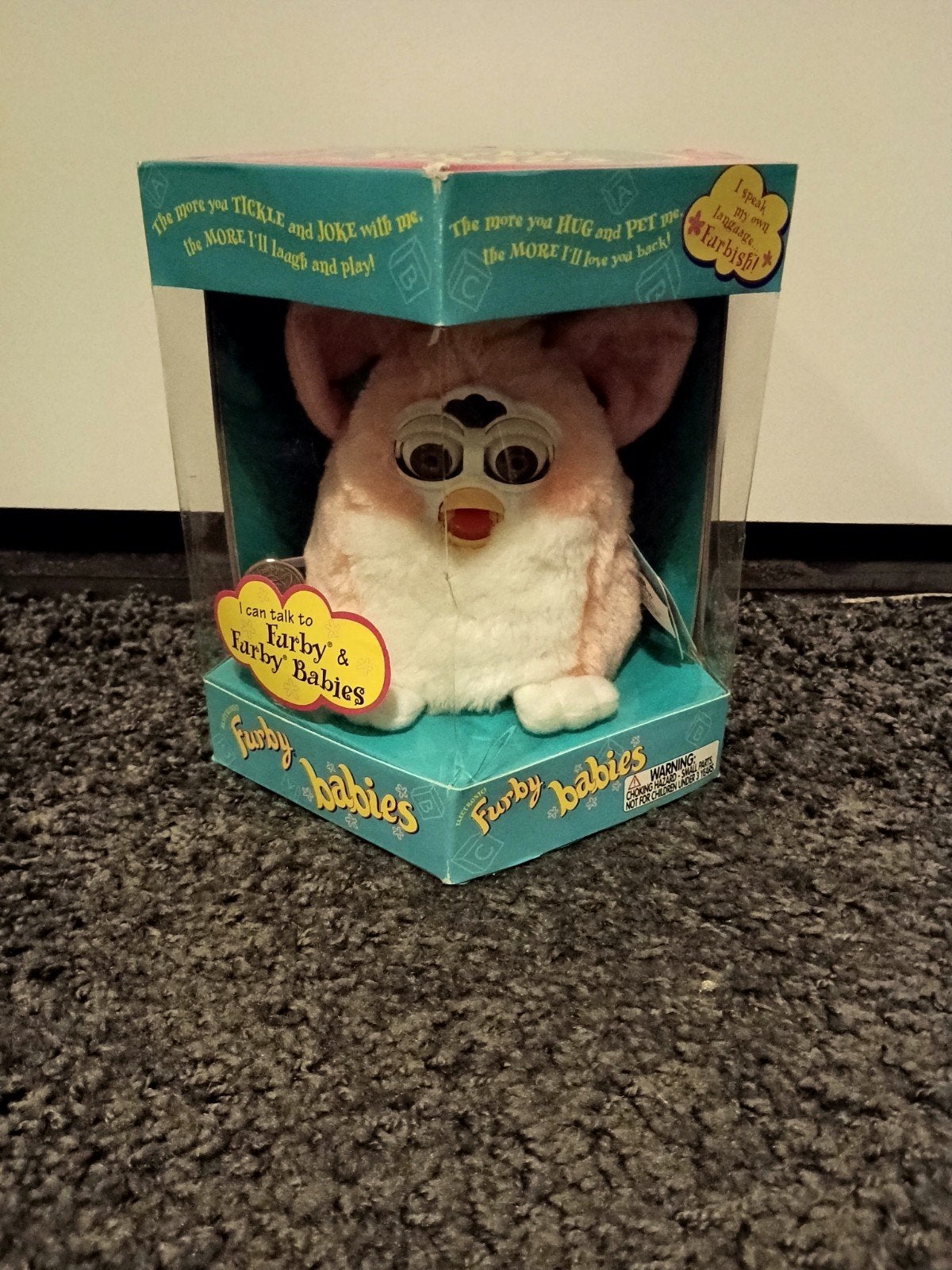 Vintage Furby Baby Peachy nieuw in doos, Ophalen of Verzenden