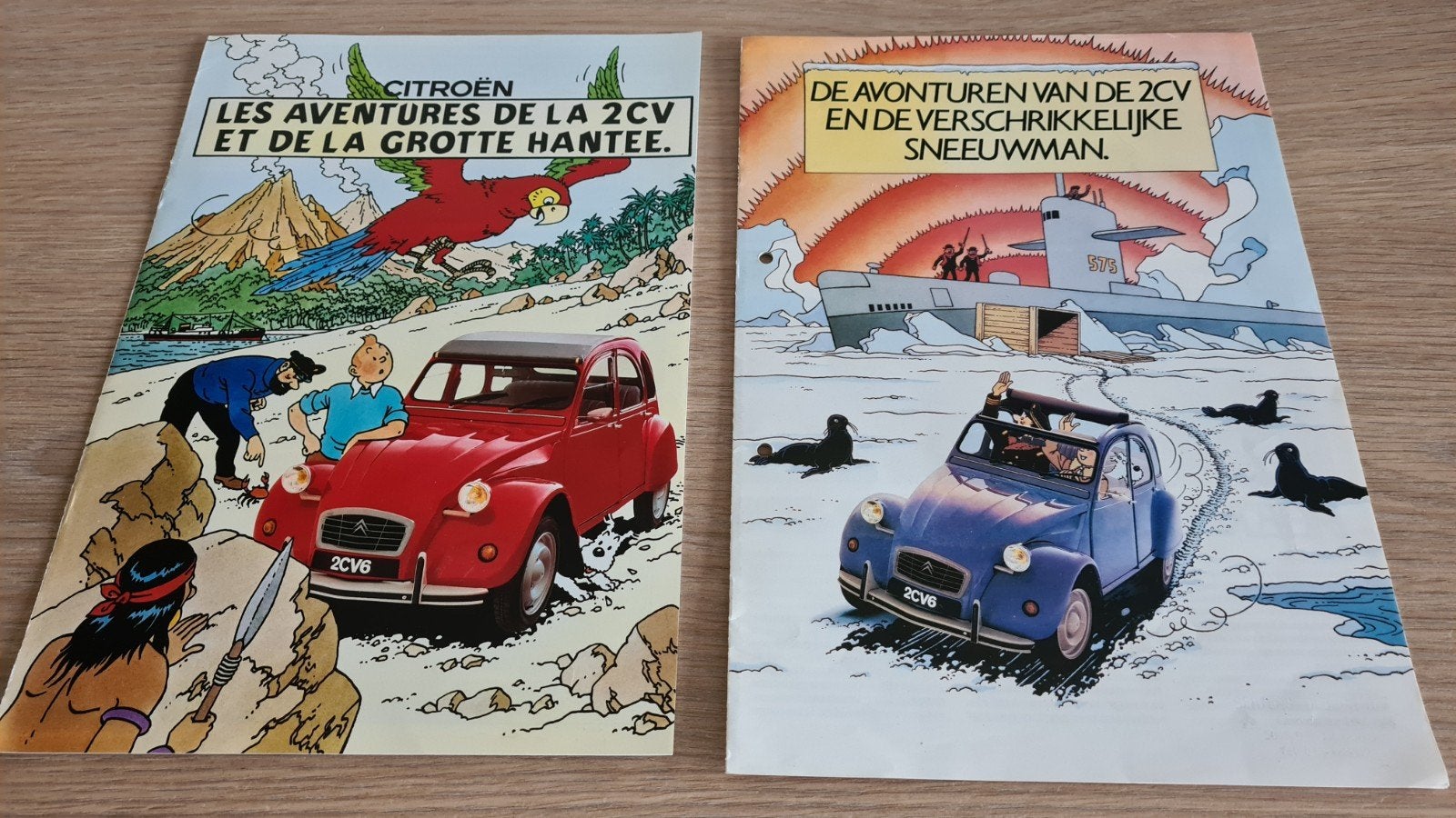 2 cv Strips...zie foto's, Boeken, Auto's | Boeken, Ophalen of Verzenden, Zo goed als nieuw, Algemeen