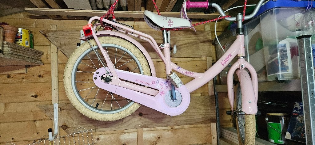 Kinderfiets meisje 14 inch, Fietsen en Brommers, Ophalen, Terugtraprem, Gebruikt, Volare