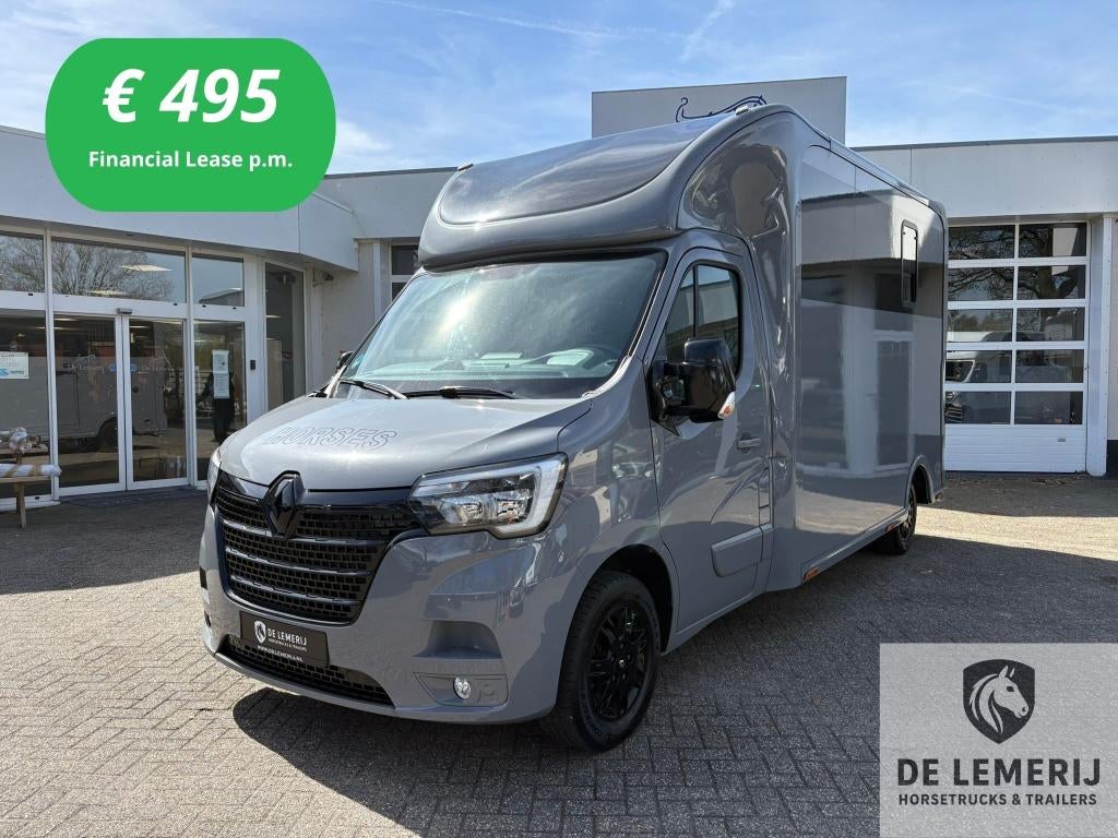Renault Master Automaat Sodiak Nubia Hengstenuitvoering 2022, Ophalen, Gebruikt, Polyester, 2-paards trailer