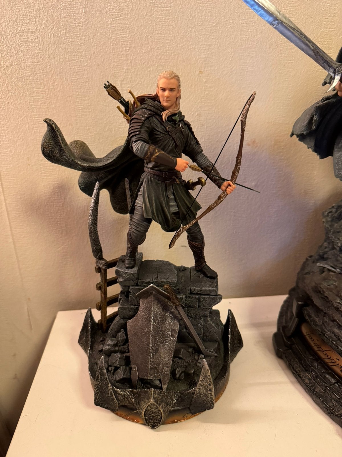 Iron Studios Legolas 1/10, Ophalen, Zo goed als nieuw, Beeldje of Buste