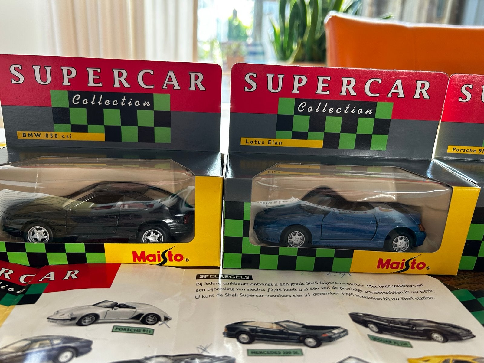 Maisto Supercar Collection Shell modelauto's (8 stuks), Ophalen, Nieuw, 1:32 tot 1:50, Auto
