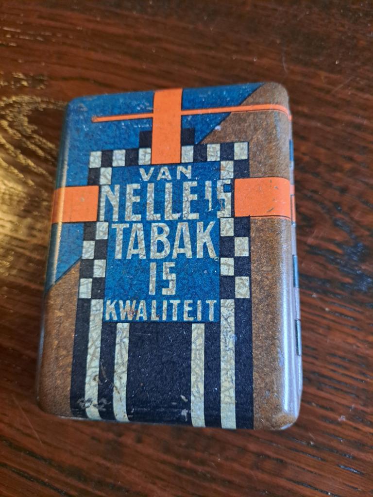 Van Nelle Jac. Jongert sigarettenblikje, Ophalen of Verzenden, Gebruikt, Overige