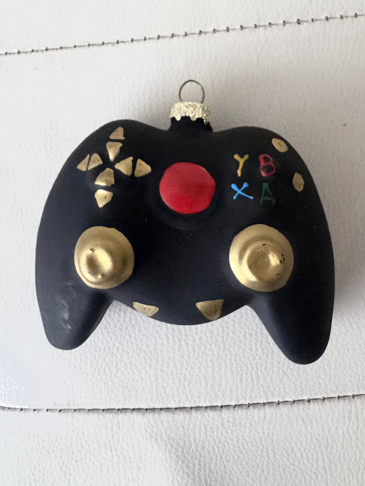 Kerstbal hanger game controller zwart, Diversen, Kerst, Verzenden, Gebruikt