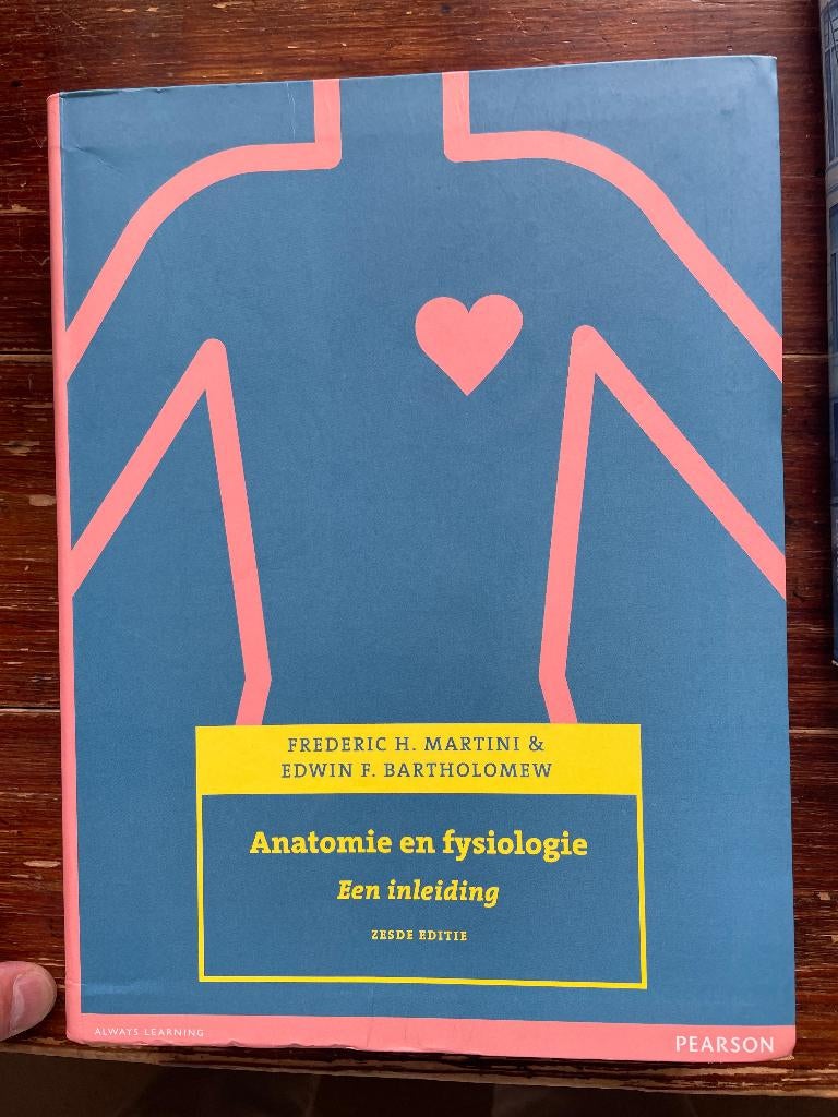 Frederic H Martini Anatomie en fysiologie een inleiding 6e, Boeken, Studieboeken en Cursussen, Frederic H. Martini en Edwin F. Bartholomew