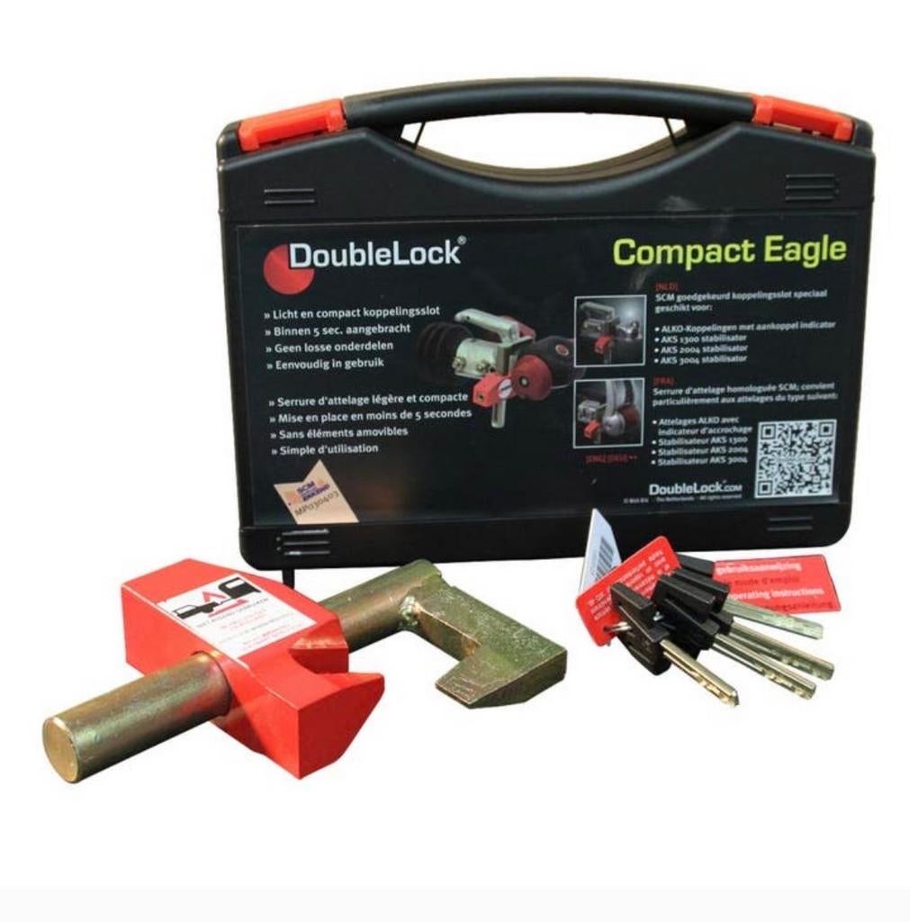 DoubleLock Compact Eagle SCM gekeurd koppelingsslot, Ophalen of Verzenden, Nieuw