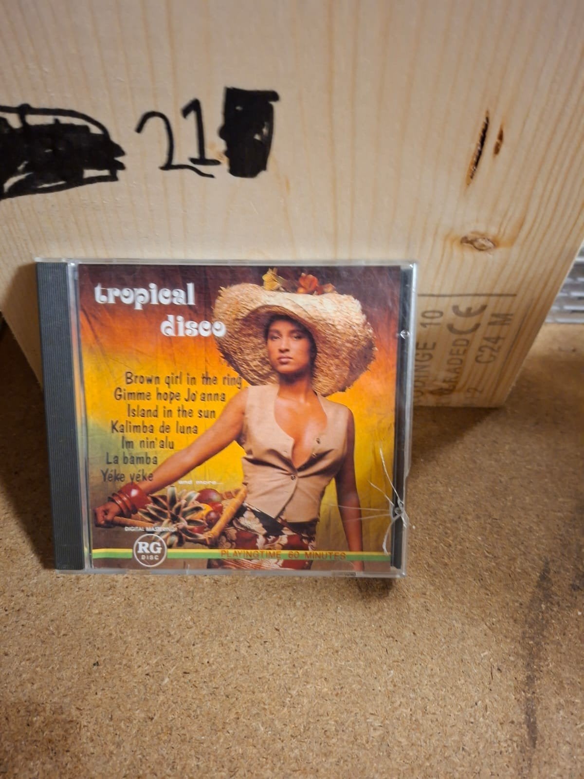 Tropical Disco CD - Diverse Artiesten, Ophalen of Verzenden, Gebruikt, Disco, Verzamelalbum