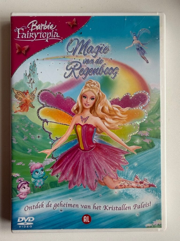 Barbie Magie Van De Regenboog (2007) DVD | Actie 5=4, Alle leeftijden, Ophalen of Verzenden, Zo goed als nieuw